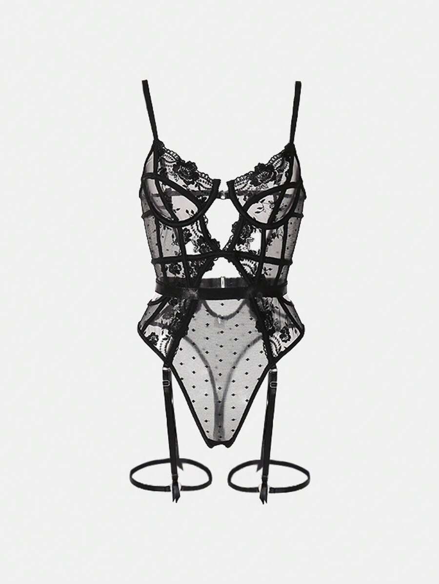 SKYLAR LACE TEDDY
