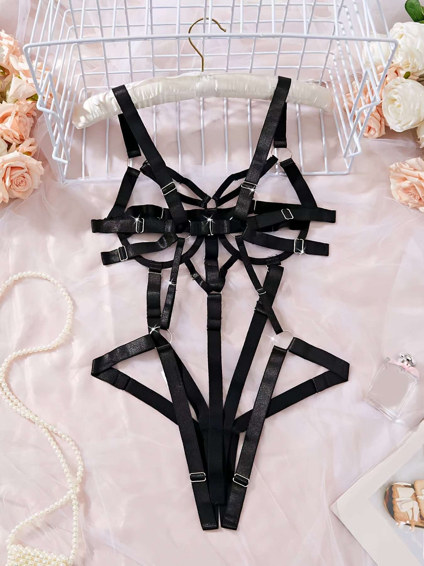 REIGN STRAPPY HARNESS BODYSUIT