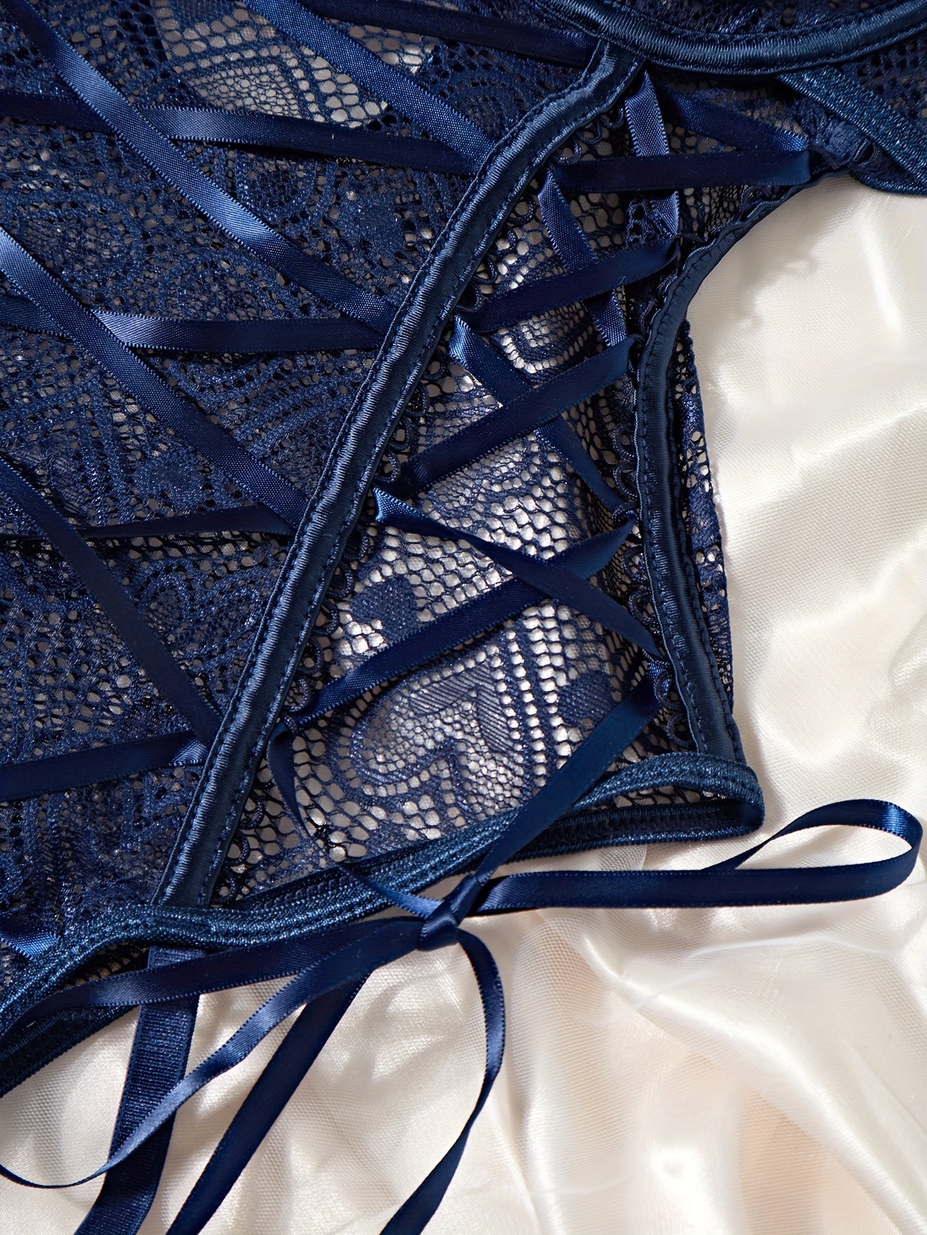 NOÉLLE LACE CORSET BODYSUIT