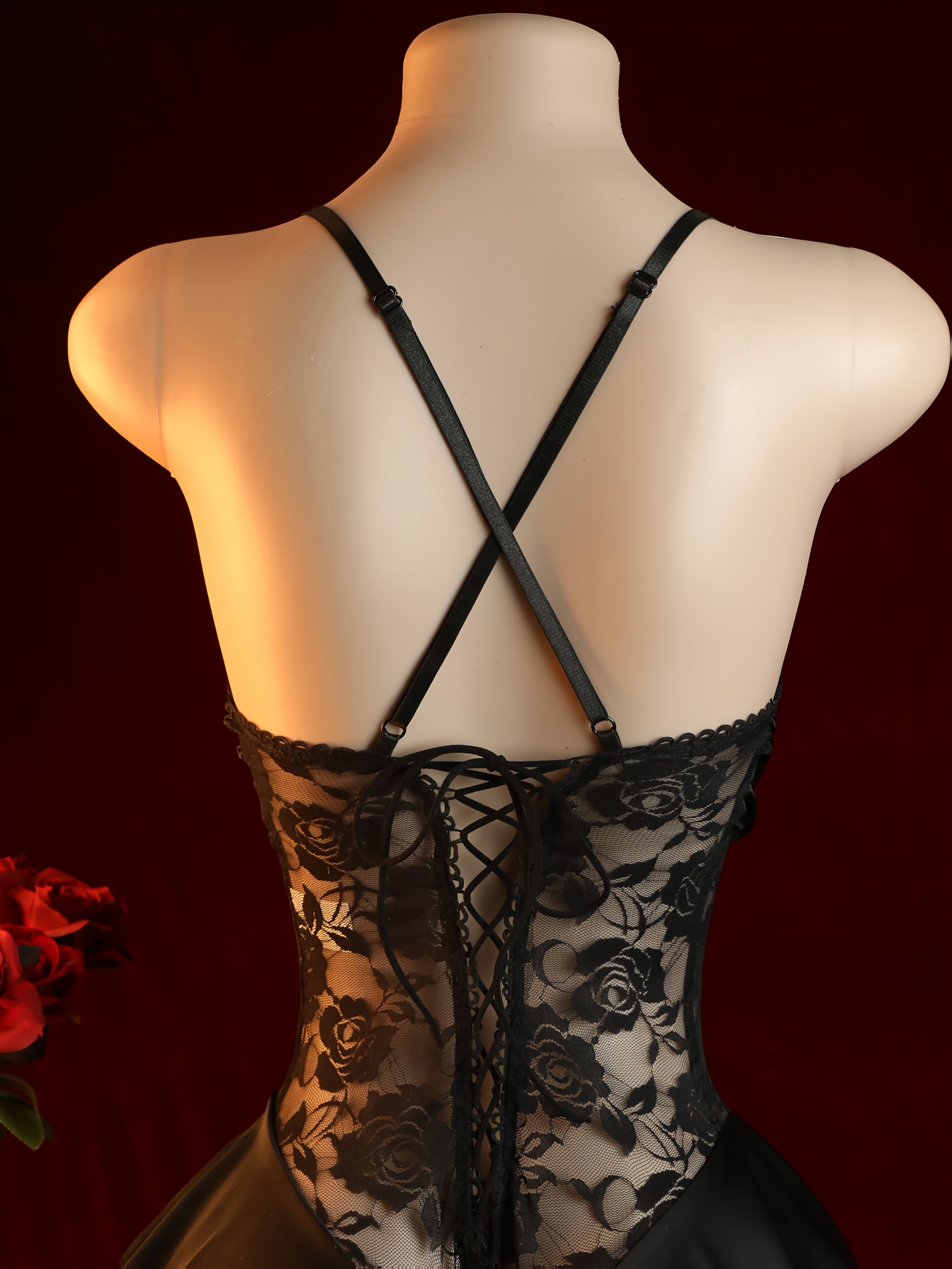 NYRA SHEER LACE BODYSUIT